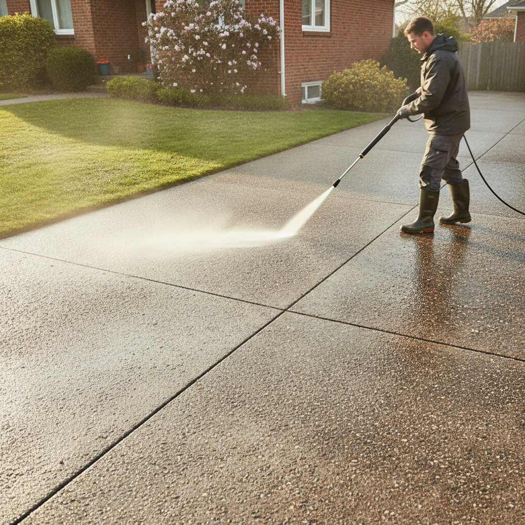 driveway cleaning